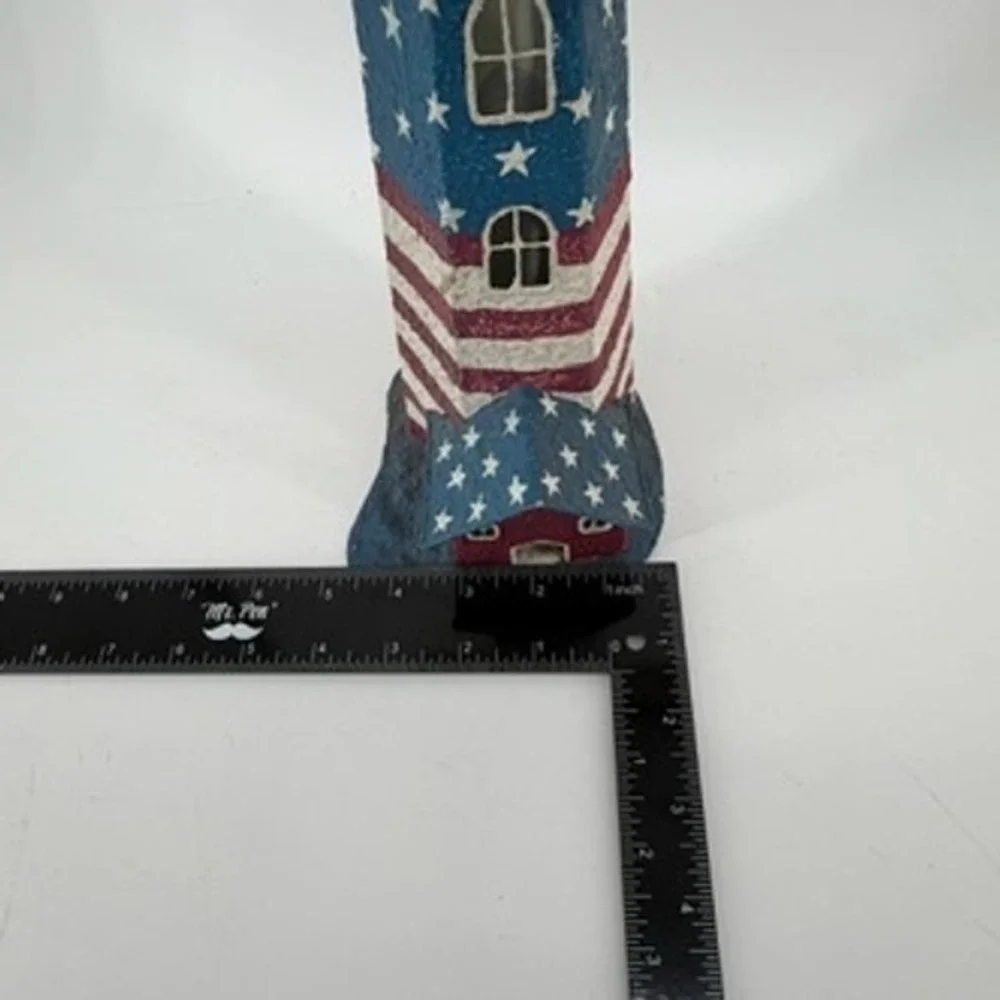 Unbranded patriotic lighthouse